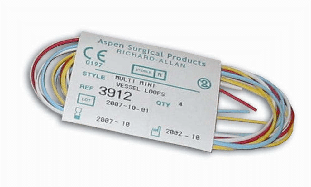 Aspen Surgical Vessel Loops Mini – Four Color