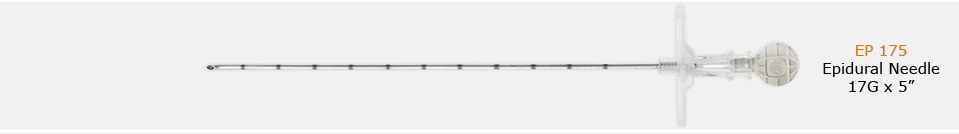 IMD Epidural Needle 17G x 5″