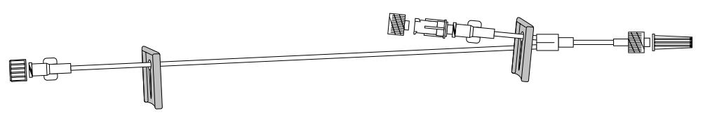 M-11 111” Microbore “Y” Extension Set