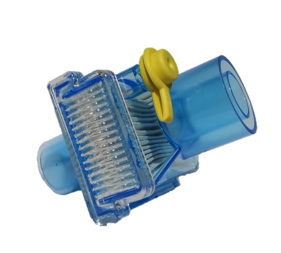 Hydrophobic filter for CPAP